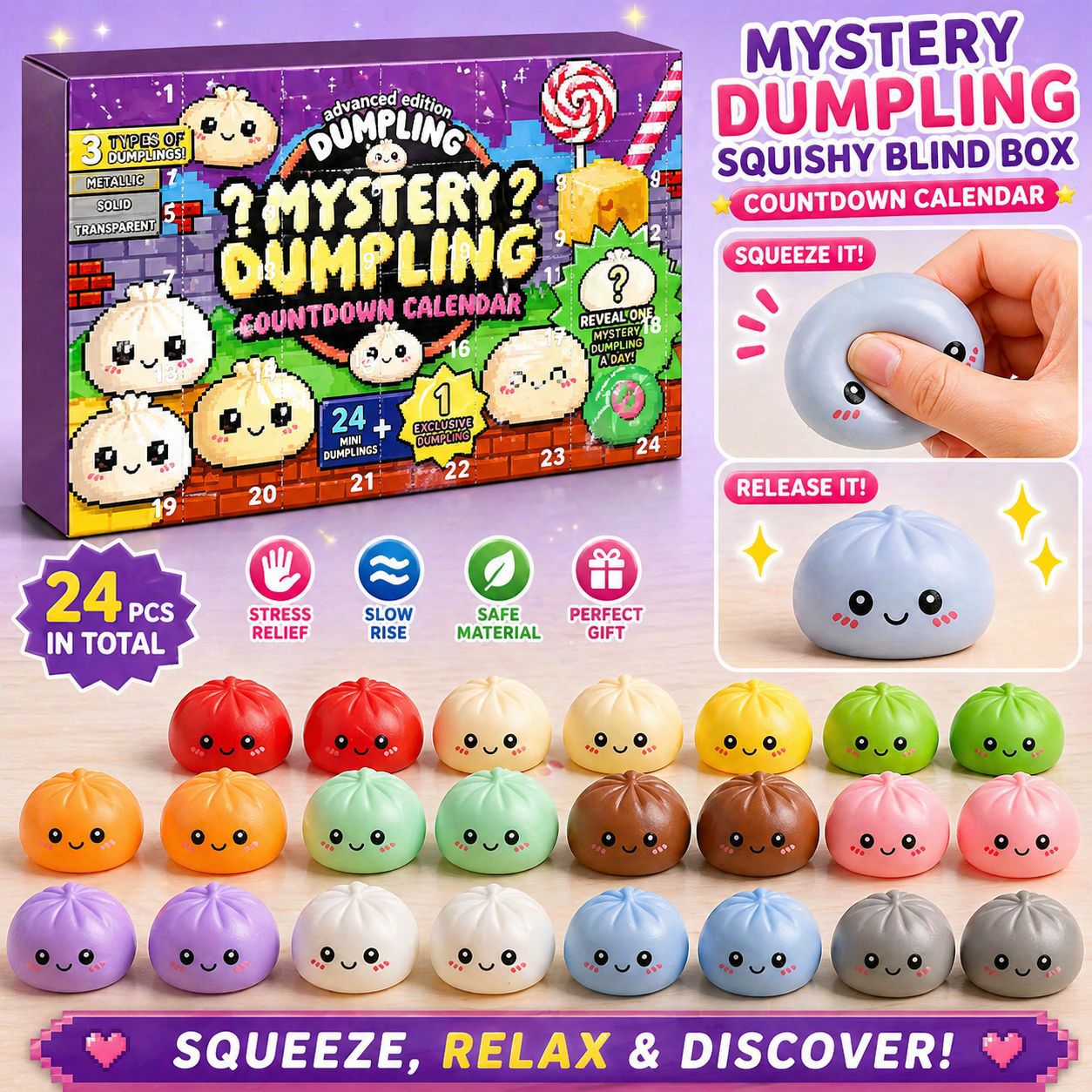 Surprise Dumpling Blind Box Co - đánh giá và giá Mystery Box Blind Bag