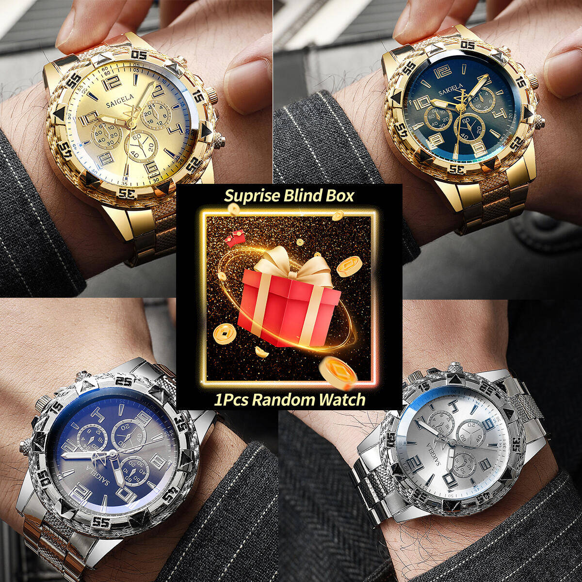 1PC Surprise Mystery Watch Bli - đánh giá và giá Mystery Box Blind Bag
